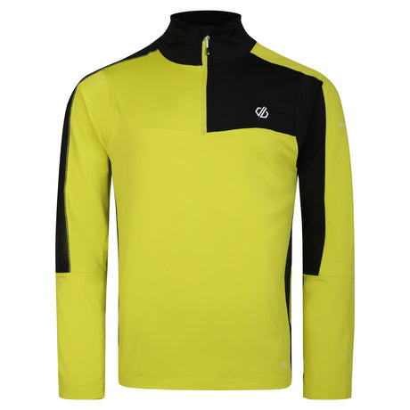 Dare 2b Men's Dignify II Core Stretch Midlayer Top Lichen Green/Black / Small-Lichen Green/Black / Medium-Lichen Green/Black / Large-Lichen Green/Black / X-Large-Lichen Green/Black / XX-Large #- 53 Degrees North 