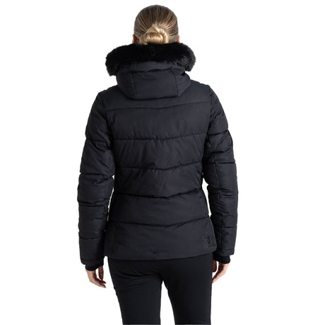 Dare 2b Women's Glamorize IV Ski Jacket Black / X-Small-Black / Small-Black / Medium-Black / Large-Black / X-Large #- 53 Degrees North 