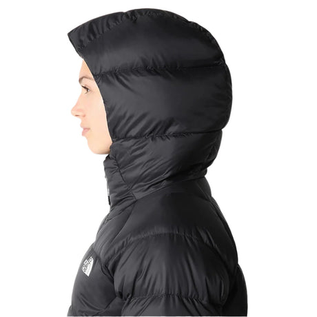 The North Face Women's Hyalite Down Hooded Jacket Slate Moss / X-Small-Slate Moss / Small-Slate Moss / Medium-Slate Moss / Large-Slate Moss / X-Large #- 53 Degrees North 