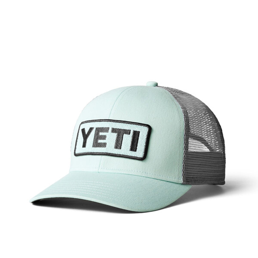 Yeti Logo Badge Trucker Hat #color_ice-mint
