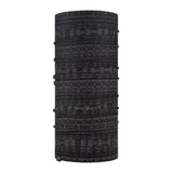 BUFF Polar Reversible Neck Gaiter Urid Black-Snout Ecru-Sybe Blue-Metly Rosewood #- 53 Degrees North 