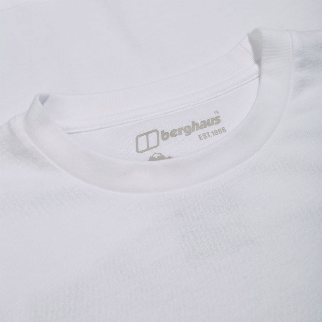 Berghaus Men's Mountain Silhouette Short Sleeve Tee #color_white