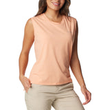 Columbia Women's Sun Trek Tank Aquamarine Heather / X-Small-Aquamarine Heather / Small-Aquamarine Heather / Medium-Aquamarine Heather / Large-Aquamarine Heather / X-Large #- 53 Degrees North 