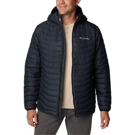 Columbia Men's Westridge Down Hooded Jacket Black / Small-Black / Medium-Black / Large-Black / X-Large-Black / XX-Large #- 53 Degrees North 