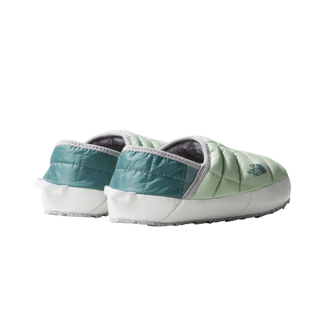 The North Face Women's Thermoball V Traction Winter Mules #color_misty-sage-dark-sage
