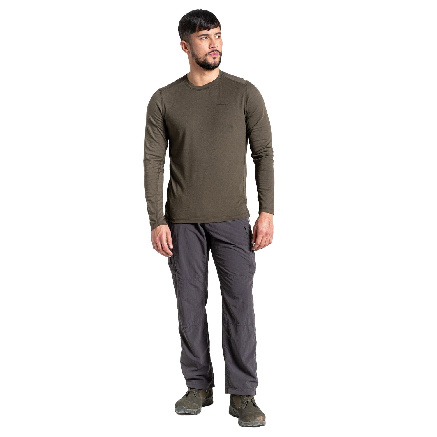 Craghoppers Men's Nosilife Cargo II Trousers Black Pepper / Small-Black Pepper / Medium-Black Pepper / Large-Black Pepper / X-Large-Black Pepper / XX-Large #- 53 Degrees North 