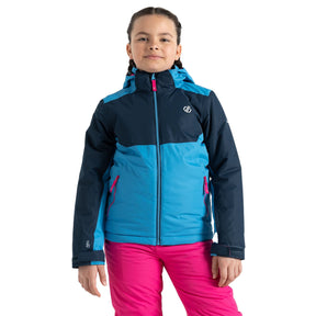 Dare 2b Kids' Impose III Ski Jacket Ebony Grey/Black / Age 3-4-Ebony Grey/Black / Age 5-6-Ebony Grey/Black / Age 7-8-Ebony Grey/Black / Age 9-10-Ebony Grey/Black / Age 11-12 #- 53 Degrees North 