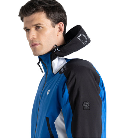 Dare 2b Men's Speed Ski Jacket Olympian Blue/Black / Small-Olympian Blue/Black / Medium-Olympian Blue/Black / Large-Olympian Blue/Black / X-Large-Olympian Blue/Black / XX-Large #- 53 Degrees North 