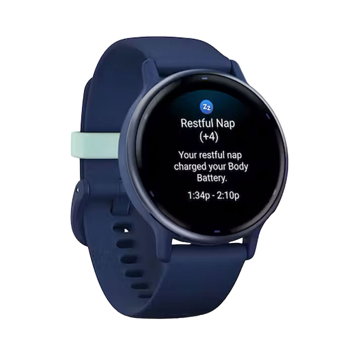 Garmin Vivoactive 5 Running Smartwatch #color_metallic-navy