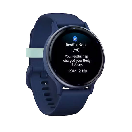 Garmin Vivoactive 5 AMOLED Sports Smartwatch Metallic Navy-Metallic Orchid-Slate #- 53 Degrees North 
