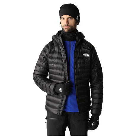 The North Face Men's Summit Breithorn Hooded Down Jacket Dusk Blue/Meridian Blue / Small-Dusk Blue/Meridian Blue / Medium-Dusk Blue/Meridian Blue / Large-Dusk Blue/Meridian Blue / X-Large-TNF Black / Small #- 53 Degrees North 