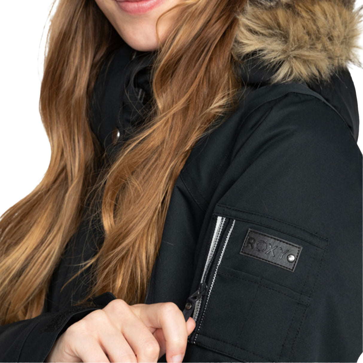Roxy Women's Meade Ski Jacket True Black / X-Small-True Black / Small-True Black / Medium-True Black / Large-True Black / X-Large #- 53 Degrees North 