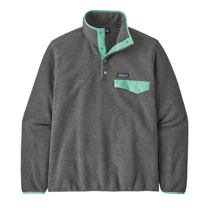 Patagonia Men's Lightweight Synch Snap-T Pullover #color_fitz-roy-patchwork-belay-blue