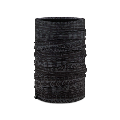 BUFF Polar Reversible Neck Gaiter Urid Black-Snout Ecru-Sybe Blue-Metly Rosewood #- 53 Degrees North 