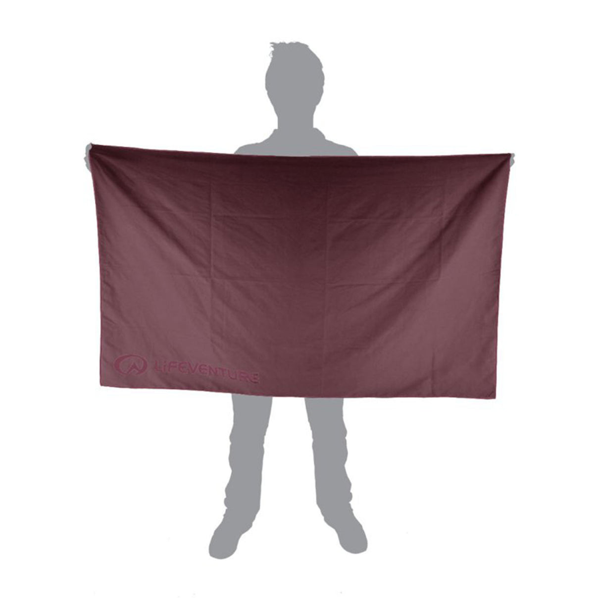 Lifeventure Recycled SoftFibre Trek Towel Blue / Giant-Blue / Large-Blue / Pocket-Blackcurrant / Giant #- 53 Degrees North 