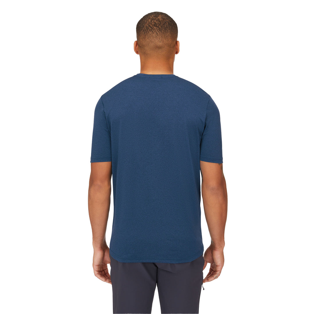 Rab Men's Mantle Mountain Short Sleeve T-shirt #color_tempest-blue