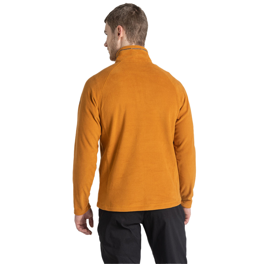 Craghoppers Men's Corey VI Half Zip Fleece Pullover #color_pumpkin-spice-marl