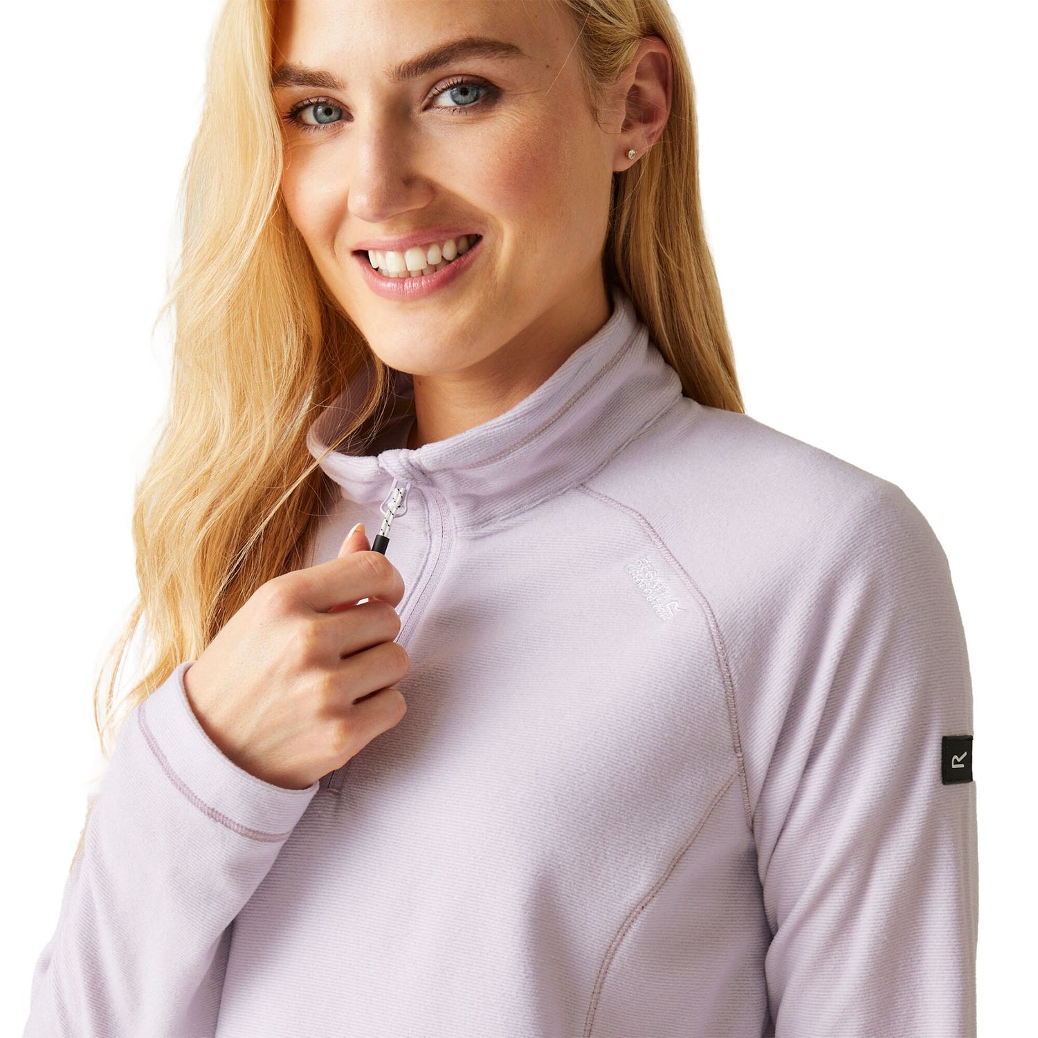 Regatta Women's Montes Lightweight Half Zip Fleece Pullover Mineral Red/Dusty Rose / X-Small-Mineral Red/Dusty Rose / Small-Mineral Red/Dusty Rose / Medium-Mineral Red/Dusty Rose / Large-Mineral Red/Dusty Rose / X-Large #- 53 Degrees North 
