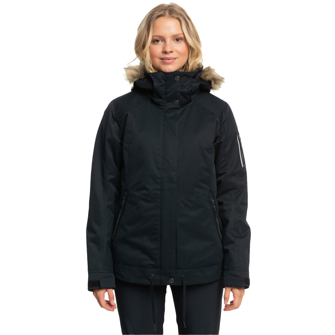 Roxy Women's Meade Ski Jacket #color_true-black
