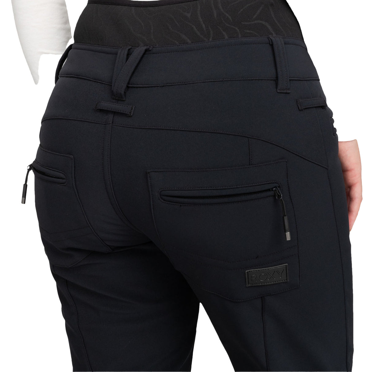 Roxy Women's Rising High Ski Trousers True Black / X-Small-True Black / Small-True Black / Medium-True Black / Large-True Black / X-Large #- 53 Degrees North 