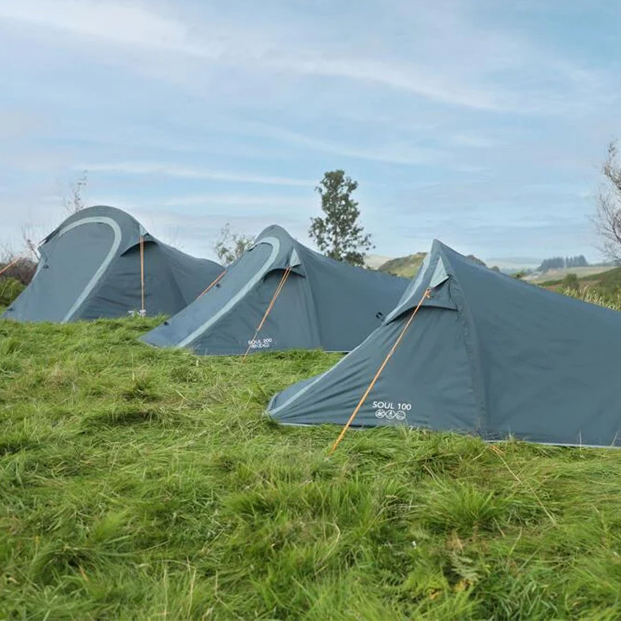 Vango Soul 200 - 2 Person Adventure Tent Deep Blue / 2 Person #- 53 Degrees North 