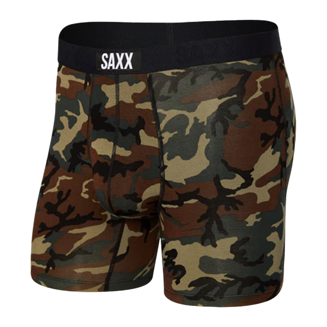 Saxx Men's Vibe Super Soft Boxer Briefs #color_woodland-camo