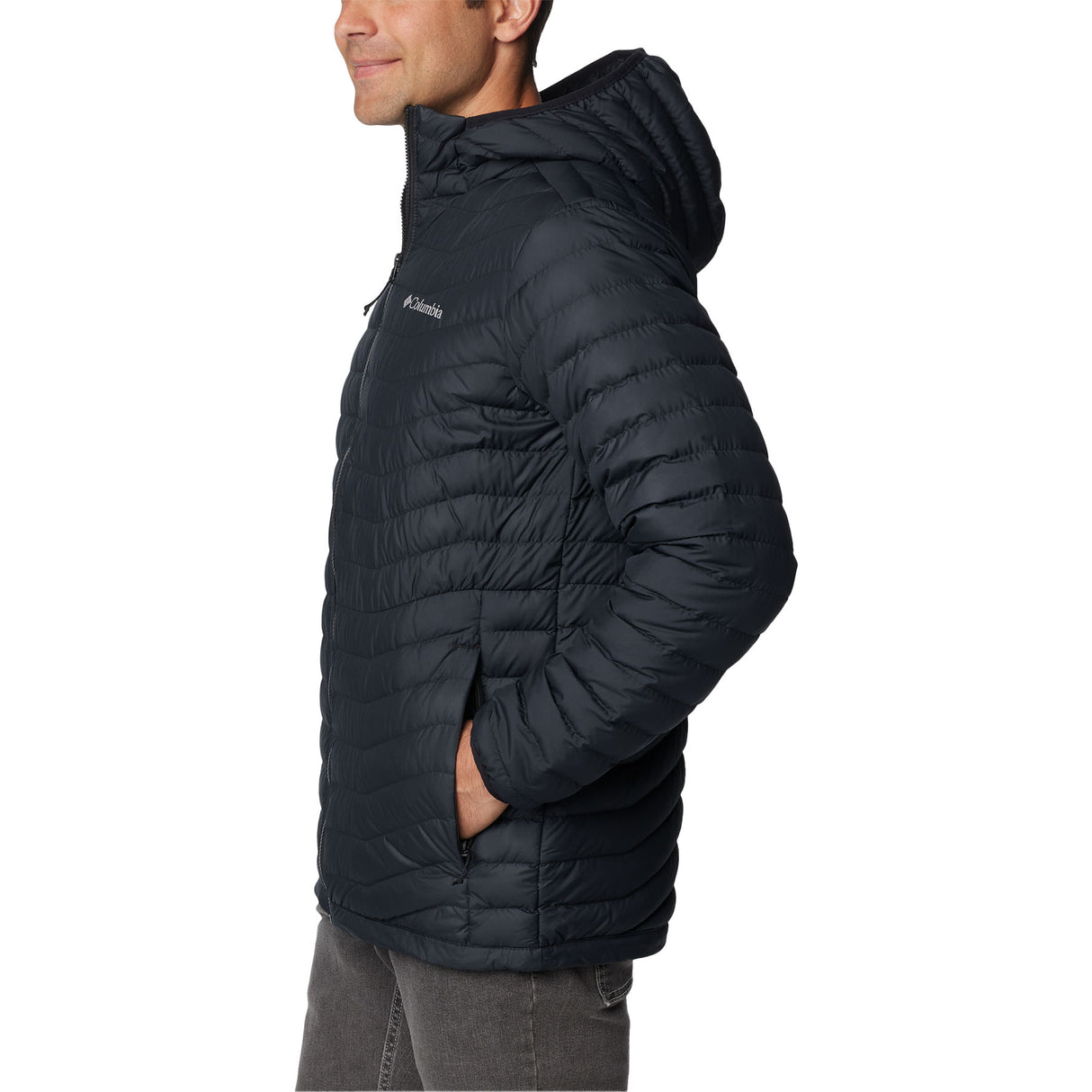 Columbia Men's Westridge Down Hooded Jacket Black / Small-Black / Medium-Black / Large-Black / X-Large-Black / XX-Large #- 53 Degrees North 