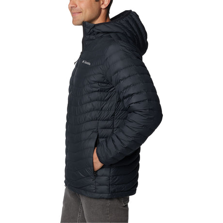Columbia Men's Westridge Down Hooded Jacket Black / Small-Black / Medium-Black / Large-Black / X-Large-Black / XX-Large #- 53 Degrees North 