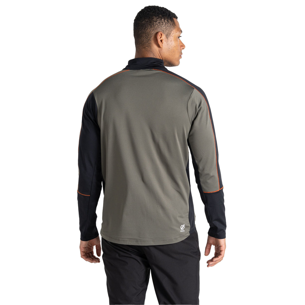 Dare 2b Men's Dignify II Core Stretch Midlayer Top Lichen Green/Black / Small-Lichen Green/Black / Medium-Lichen Green/Black / Large-Lichen Green/Black / X-Large-Lichen Green/Black / XX-Large #- 53 Degrees North 