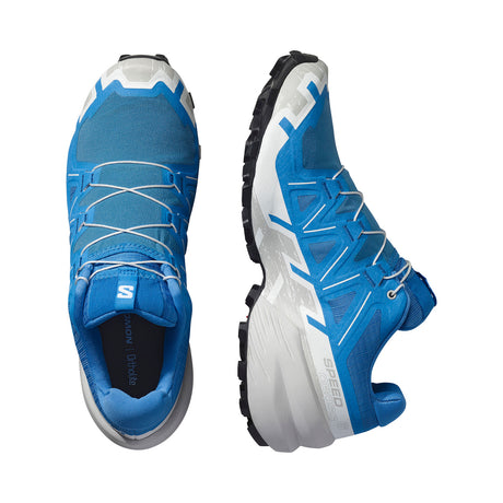 Salomon Men's Speedcross 6 Trail Running Shoes French Blue/Lunar Rock/White / UK 8-French Blue/Lunar Rock/White / UK 9-French Blue/Lunar Rock/White / UK 10-French Blue/Lunar Rock/White / UK 11-French Blue/Lunar Rock/White / UK 12 #- 53 Degrees North 