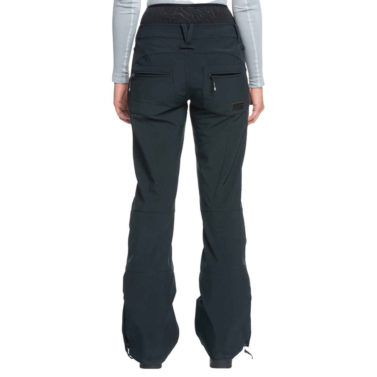 Roxy Women's Rising High Ski Trousers True Black / X-Small-True Black / Small-True Black / Medium-True Black / Large-True Black / X-Large #- 53 Degrees North 