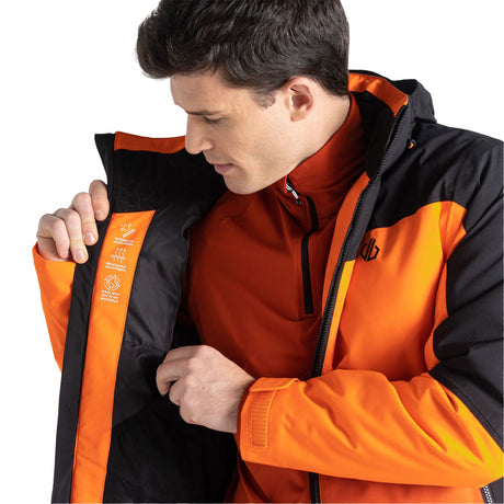Dare 2B Men's Eagle Jacket #color_rooibos-tea-puffins-orange