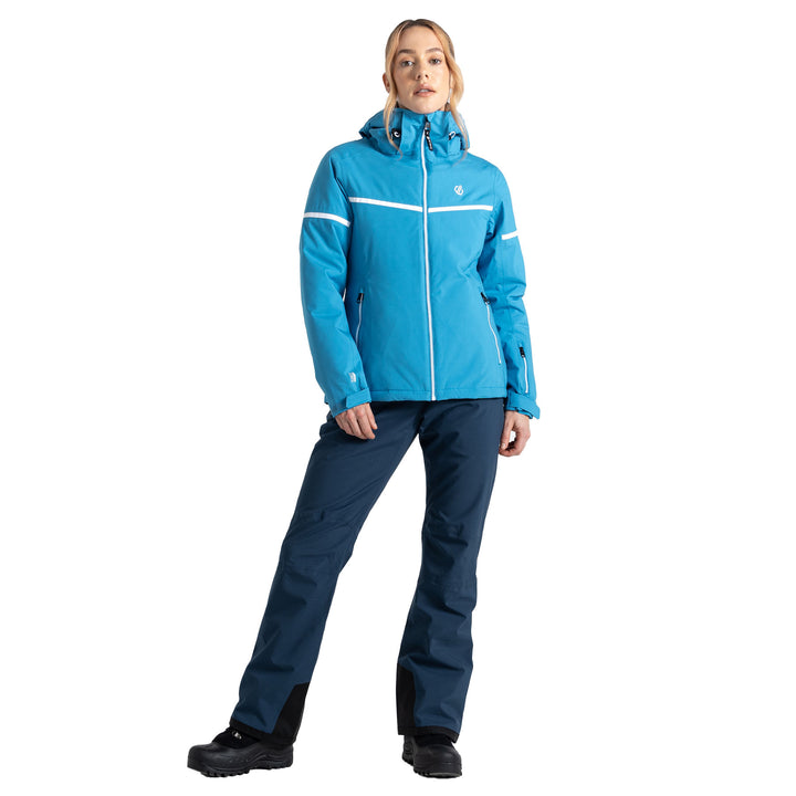 Women's Carving Ski Jacket #color_swedish-blue