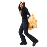 Roxy Women's Rising High Ski Trousers True Black / X-Small-True Black / Small-True Black / Medium-True Black / Large-True Black / X-Large #- 53 Degrees North 