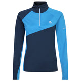 Dare 2b Women's Ice Core Stretch Midlayer Top Black/Ebony Grey / X-Small-Black/Ebony Grey / Small-Black/Ebony Grey / Medium-Black/Ebony Grey / Large-Black/Ebony Grey / X-Large #- 53 Degrees North 