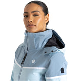 Dare 2b Women's Carving Ski Jacket Black/Ebony Grey / X-Small-Black/Ebony Grey / Small-Black/Ebony Grey / Medium-Black/Ebony Grey / Large-Black/Ebony Grey / X-Large #- 53 Degrees North 