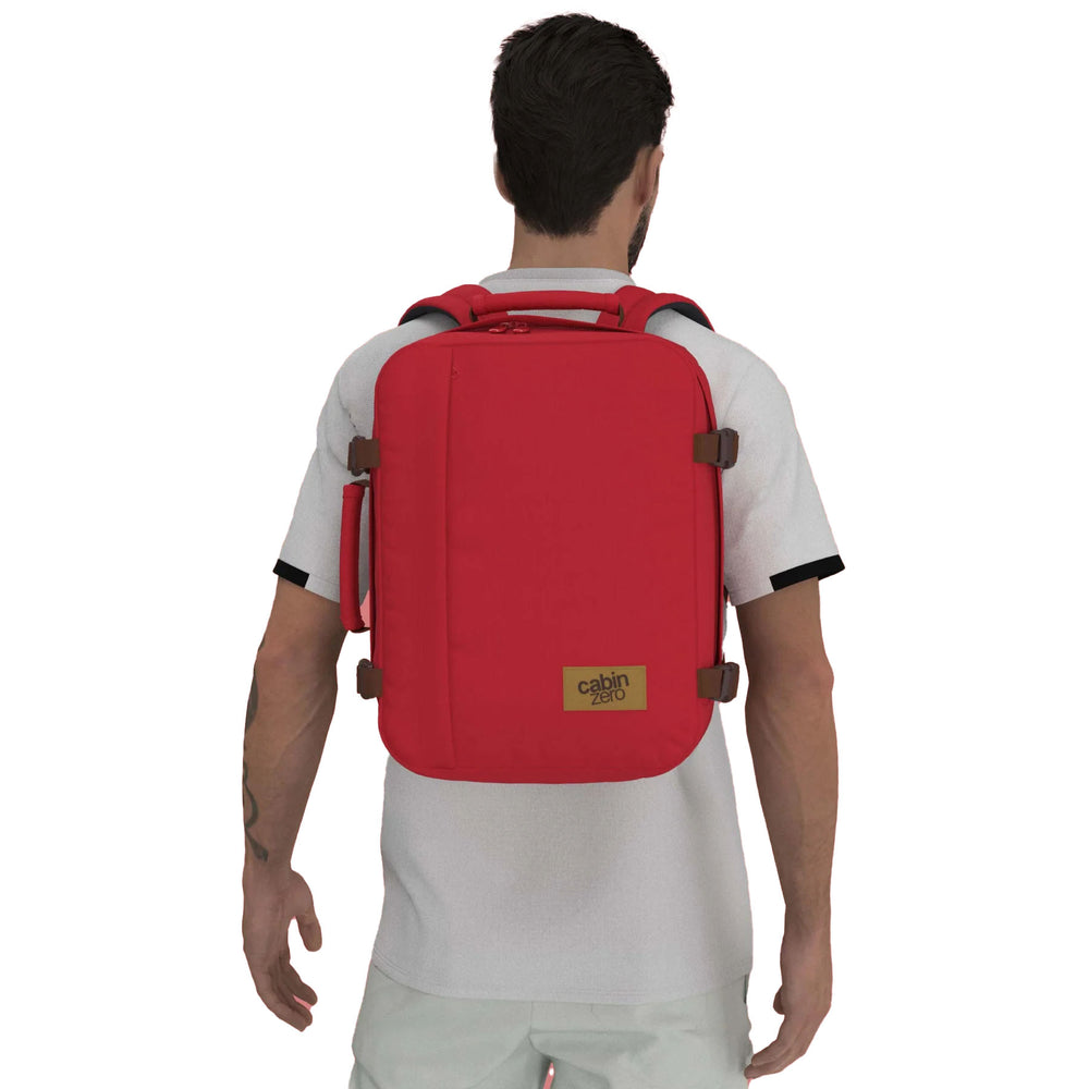 Cabin Zero Classic Backpack 28L #color_london-red