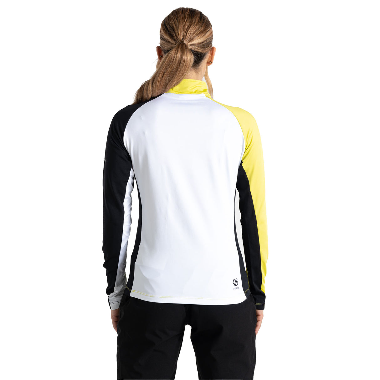 Dare 2b Women's Ice Core Stretch Midlayer Top Black/Ebony Grey / X-Small-Black/Ebony Grey / Small-Black/Ebony Grey / Medium-Black/Ebony Grey / Large-Black/Ebony Grey / X-Large #- 53 Degrees North 