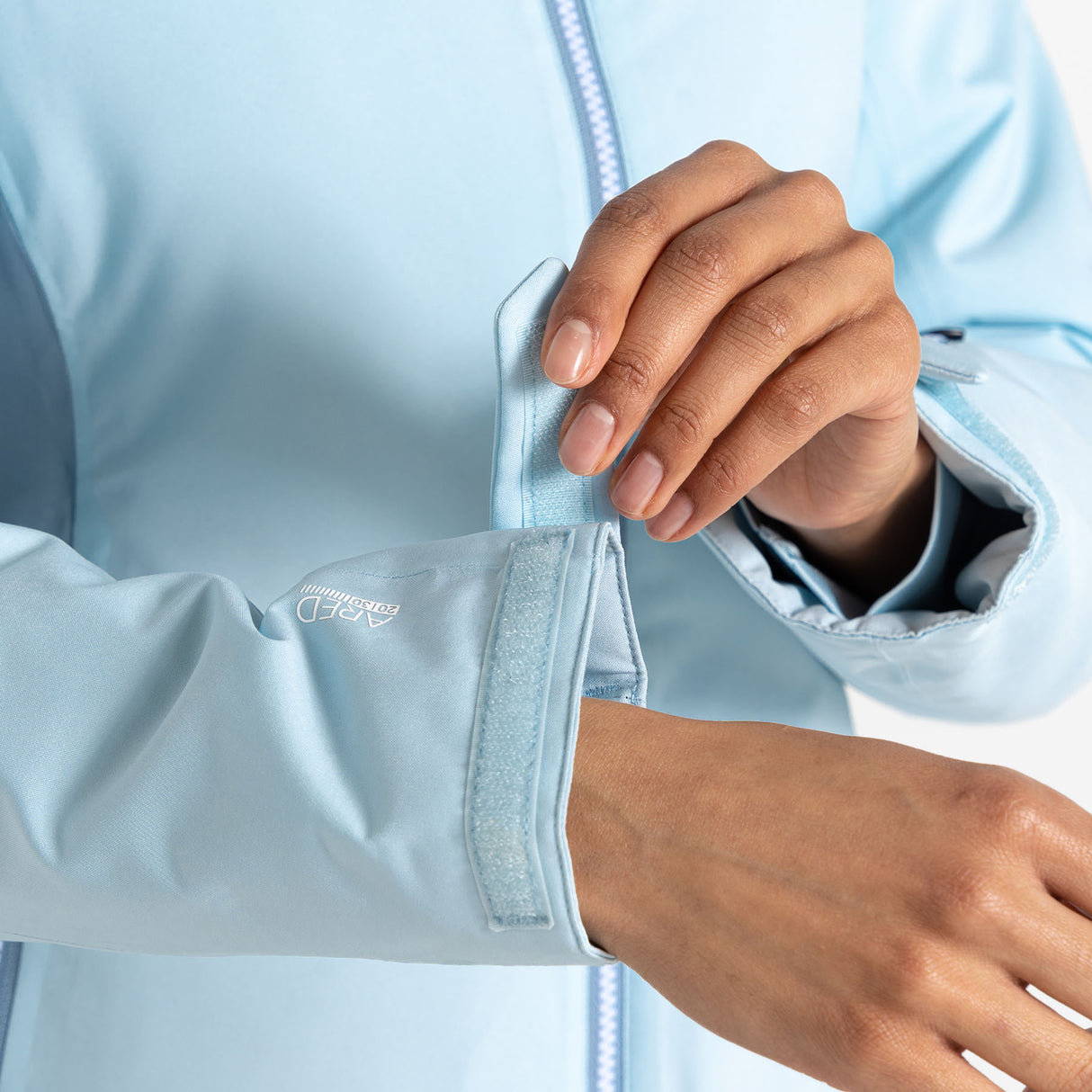 Women's Carving Ski Jacket #color_quiet-blue-ashley-blue