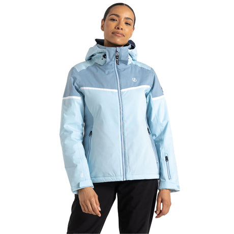 Dare 2b Women's Carving Ski Jacket Black/Ebony Grey / X-Small-Black/Ebony Grey / Small-Black/Ebony Grey / Medium-Black/Ebony Grey / Large-Black/Ebony Grey / X-Large #- 53 Degrees North 