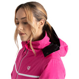 Dare 2b Women's Carving Ski Jacket Black/Ebony Grey / X-Small-Black/Ebony Grey / Small-Black/Ebony Grey / Medium-Black/Ebony Grey / Large-Black/Ebony Grey / X-Large #- 53 Degrees North 