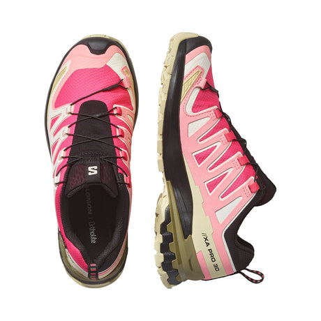 Salomon Women's XA Pro 3D V9 GORE-TEX Trail Running Shoes Rouge Red/Vanilla Ice/Martini Olive / UK 5-Rouge Red/Vanilla Ice/Martini Olive / UK 6-Rouge Red/Vanilla Ice/Martini Olive / UK 7-Rouge Red/Vanilla Ice/Martini Olive / UK 8-Deep Lake/Electric Green/Vanilla Ice / UK 4 #- 53 Degrees North 