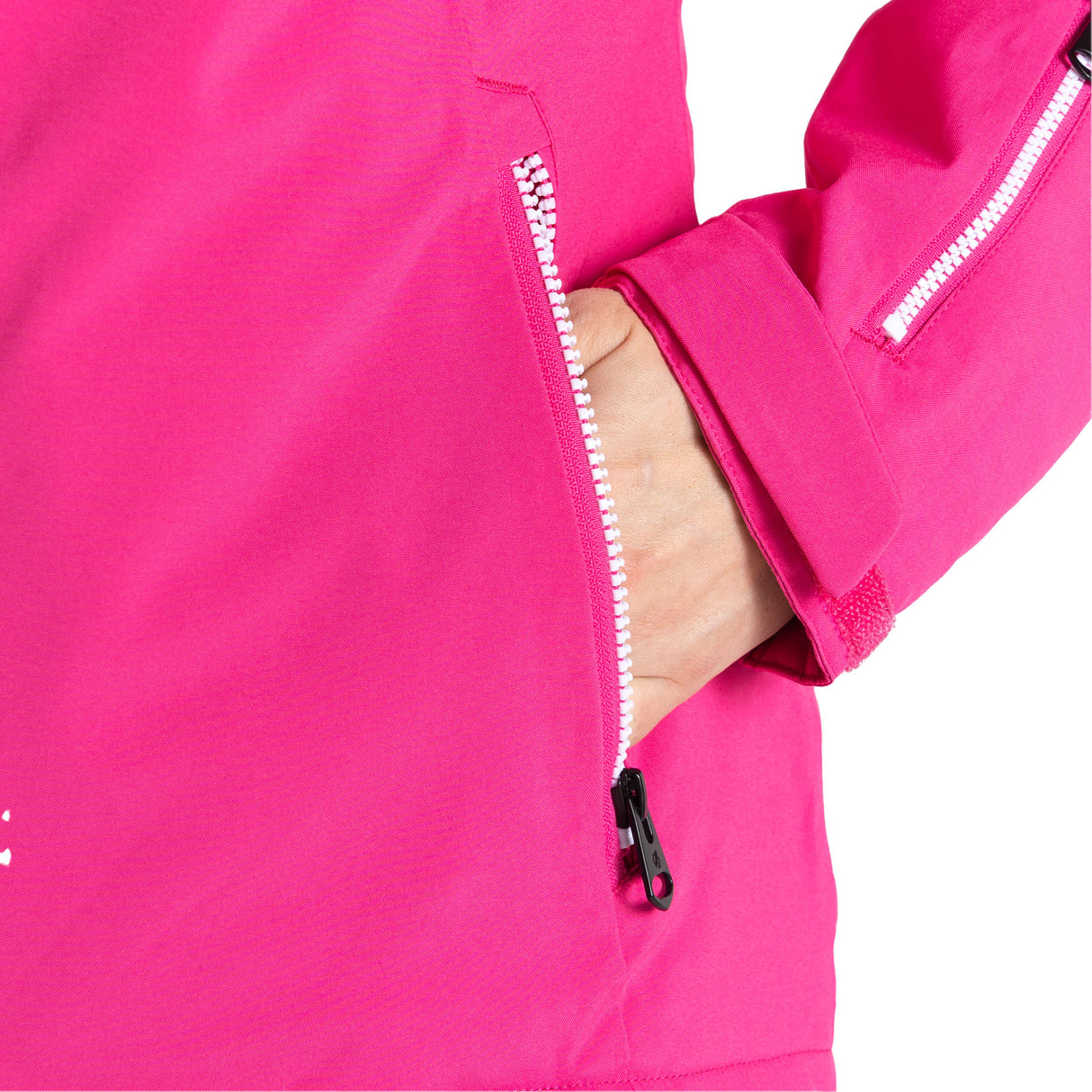 Dare 2b Women's Carving Ski Jacket Black/Ebony Grey / X-Small-Black/Ebony Grey / Small-Black/Ebony Grey / Medium-Black/Ebony Grey / Large-Black/Ebony Grey / X-Large #- 53 Degrees North 