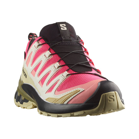 Salomon Women's XA Pro 3D V9 GORE-TEX Trail Running Shoes Rouge Red/Vanilla Ice/Martini Olive / UK 5-Rouge Red/Vanilla Ice/Martini Olive / UK 6-Rouge Red/Vanilla Ice/Martini Olive / UK 7-Rouge Red/Vanilla Ice/Martini Olive / UK 8-Deep Lake/Electric Green/Vanilla Ice / UK 4 #- 53 Degrees North 