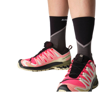 Salomon Women's XA Pro 3D V9 GORE-TEX Trail Running Shoes Rouge Red/Vanilla Ice/Martini Olive / UK 5-Rouge Red/Vanilla Ice/Martini Olive / UK 6-Rouge Red/Vanilla Ice/Martini Olive / UK 7-Rouge Red/Vanilla Ice/Martini Olive / UK 8-Deep Lake/Electric Green/Vanilla Ice / UK 4 #- 53 Degrees North 