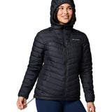 Columbia Women's Westridge Hooded Down Jacket Black / X-Small-Black / Small-Black / Medium-Black / Large-Black / X-Large #- 53 Degrees North 