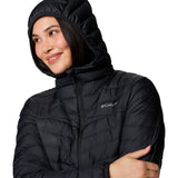 Columbia Women's Westridge Hooded Down Jacket Black / X-Small-Black / Small-Black / Medium-Black / Large-Black / X-Large #- 53 Degrees North 
