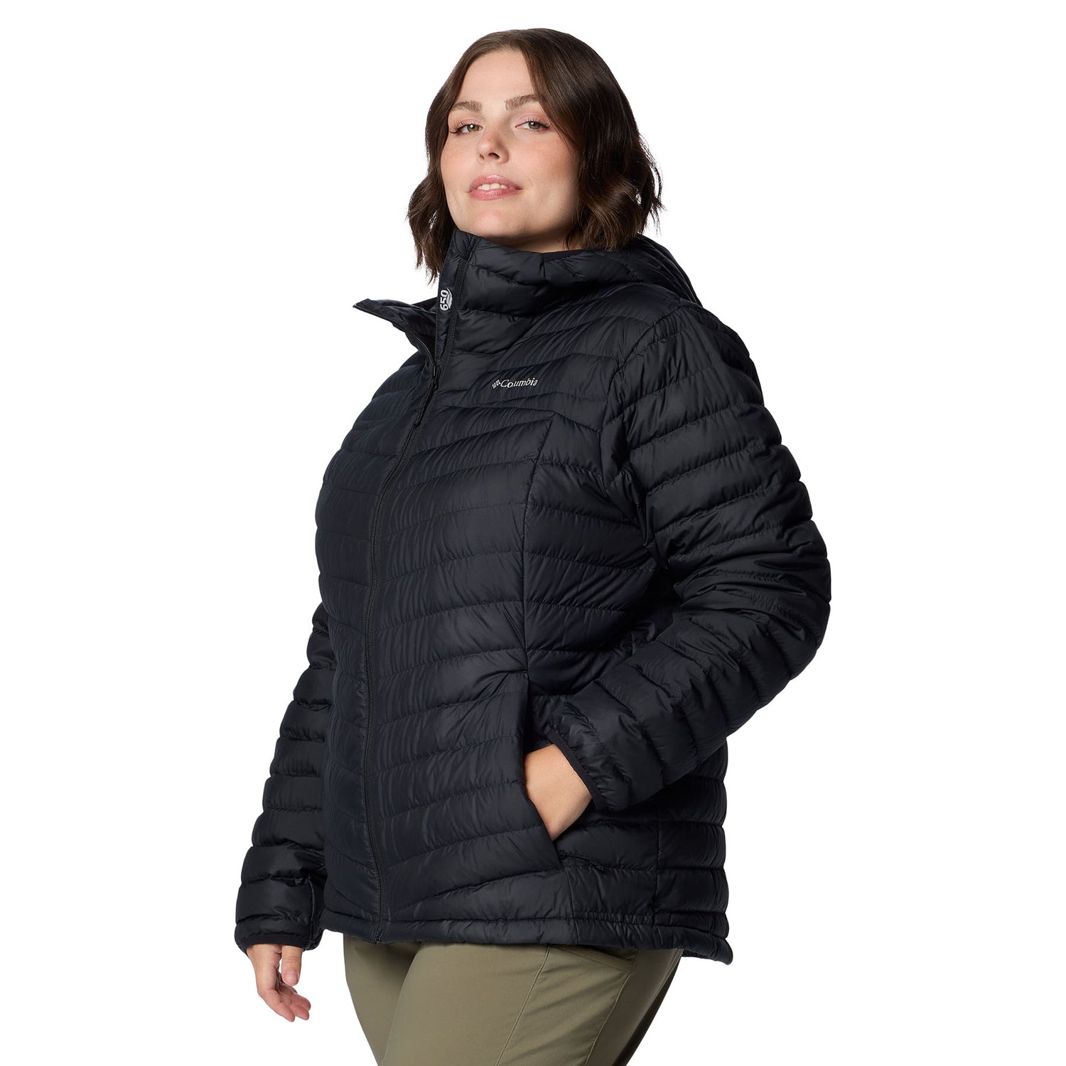 Columbia Women's Westridge Hooded Down Jacket Black / X-Small-Black / Small-Black / Medium-Black / Large-Black / X-Large #- 53 Degrees North 