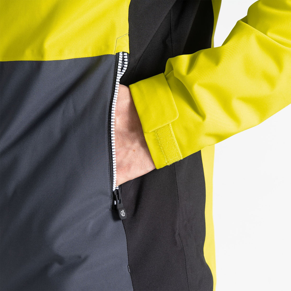 Dare 2B Men's Eagle Jacket #color_neon-spring-black