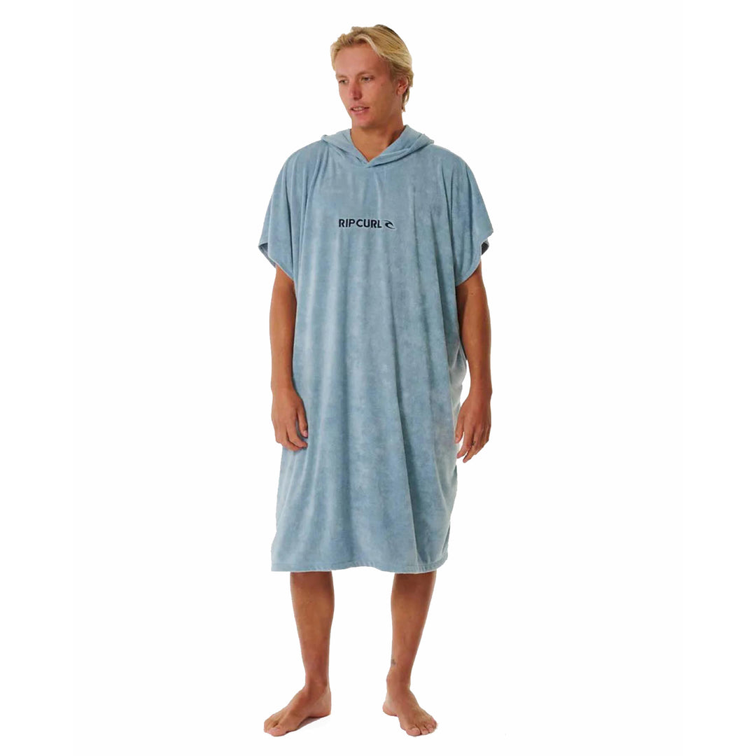 Men's Brand Hooded Towel #color_dusty-blue
